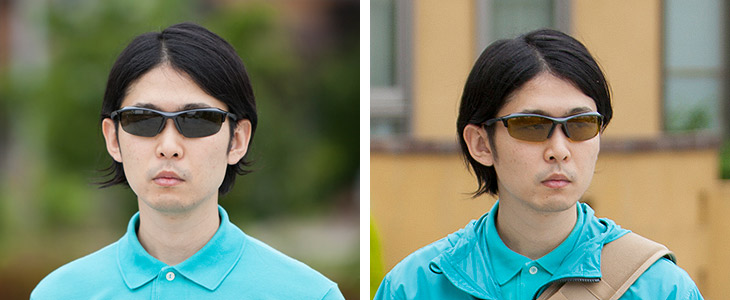 スモークグリーン／イエロー