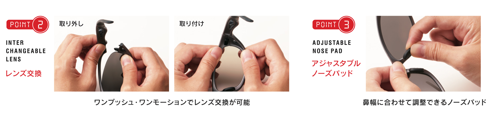 AXE SG-505H　レンズ交換