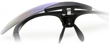 フリップアップ（跳ね上げ）機能