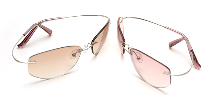 ハイドチタンfemale ブラウン、ピンク