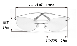 HYDEチタン、HYDEチタンfemale　サイズ表