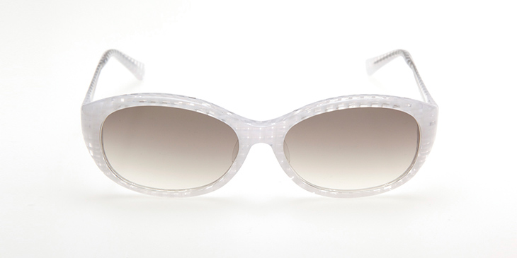 オールタイムサングラス　ルチア（チェックホワイト）