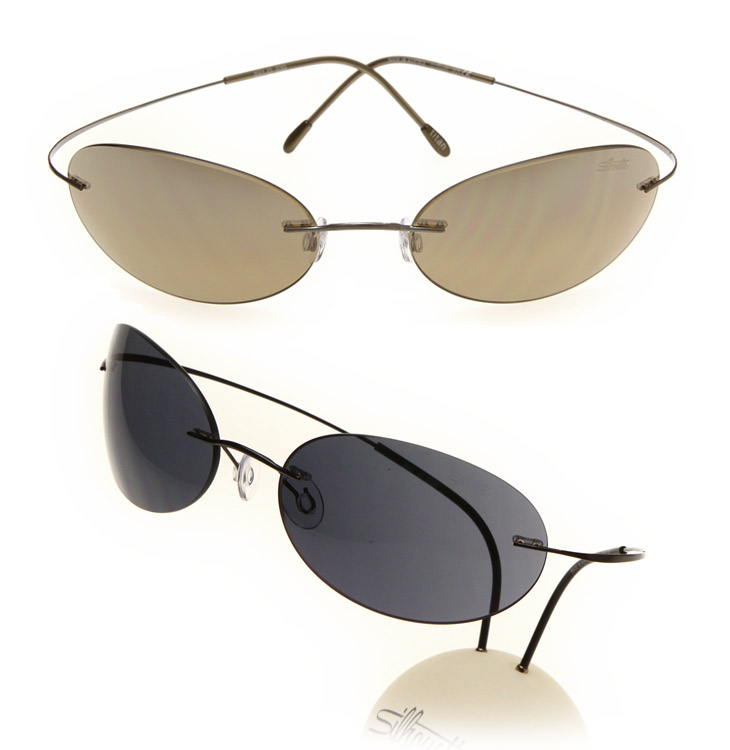 シルエット　チタンミニマルアート　サングラス