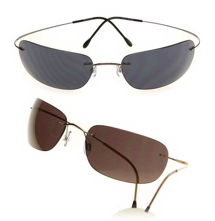 シルエット　チタンミニマルアート　サングラス