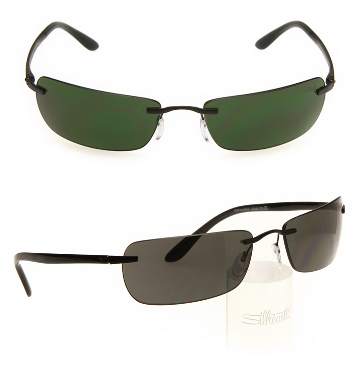 シルエット　チタンミニマルアート　サングラス